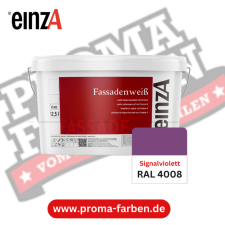 einzA Fassadenfarbe RAL 4008 Signalviolett online bestellen bei ProMa Farben