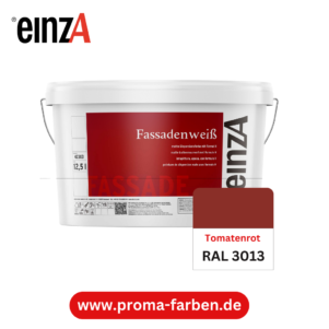 einzA Fassadenfarbe RAL 3013 Tomatenrot – Bild 2