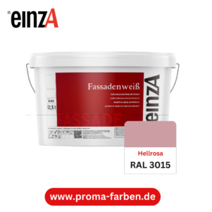 einzA Fassadenfarbe RAL 3015 Hellrosa – Bild 2