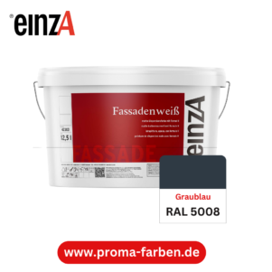 einzA Fassadenfarbe RAL 5008 Graublau – Bild 2