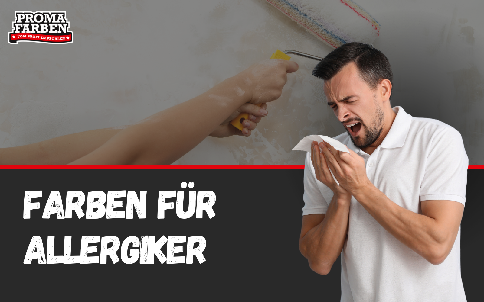 Welche Farben eignen sich für Allergiker?