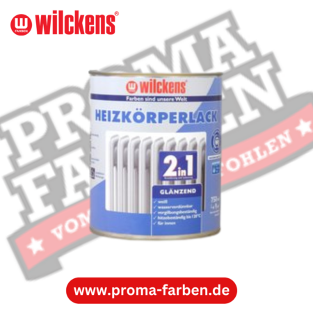 Wilckens 2in1 Heizkörperlack glänzend 750ml online bestellen bei ProMa Farben