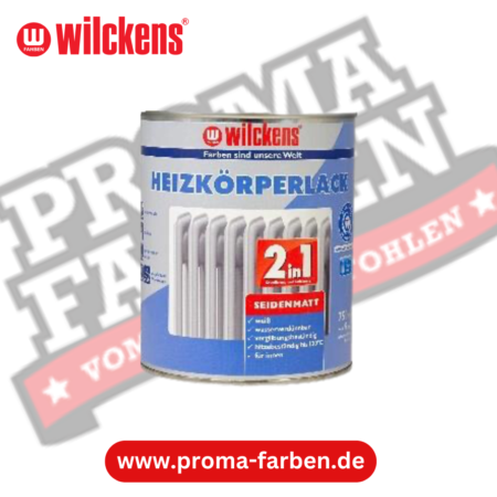 Wilckens 2in1 Heizkörperlack seidenmatt 750ml online bestellen bei ProMa Farben