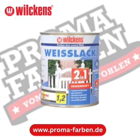 Wilckens 2in1 Weisslack seidenmatt 2,5l online bestelen bei ProMa Farben