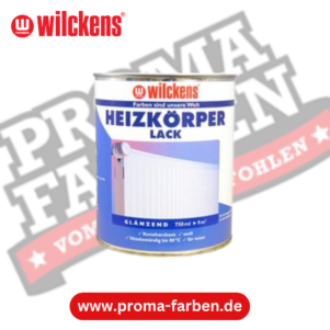 Wilckens Heizkörperlack weiß 750ml online bestellen bei ProMa Farben