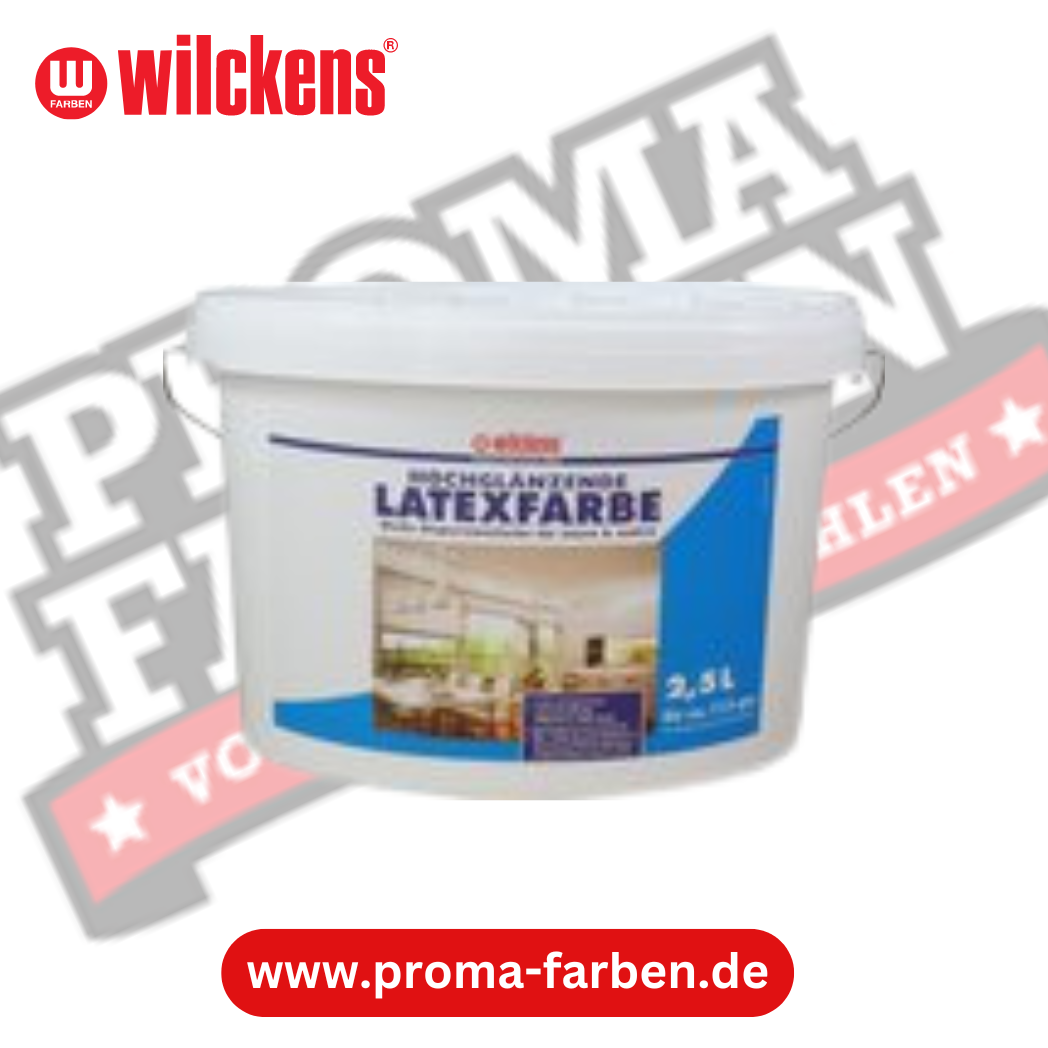 Wilckens Latexfarbe hochglänzend 5 Liter
