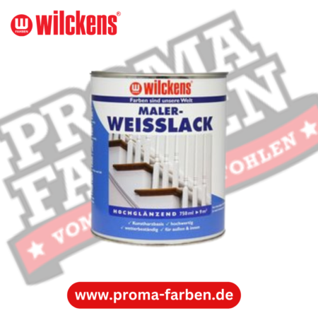 Wilckens Maler Weisslack 750ml online bestellen bei ProMa Farben