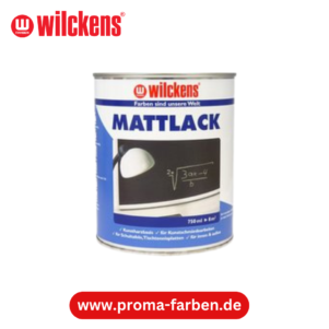 Wilckens Mattlack Schwarz – Bild 2