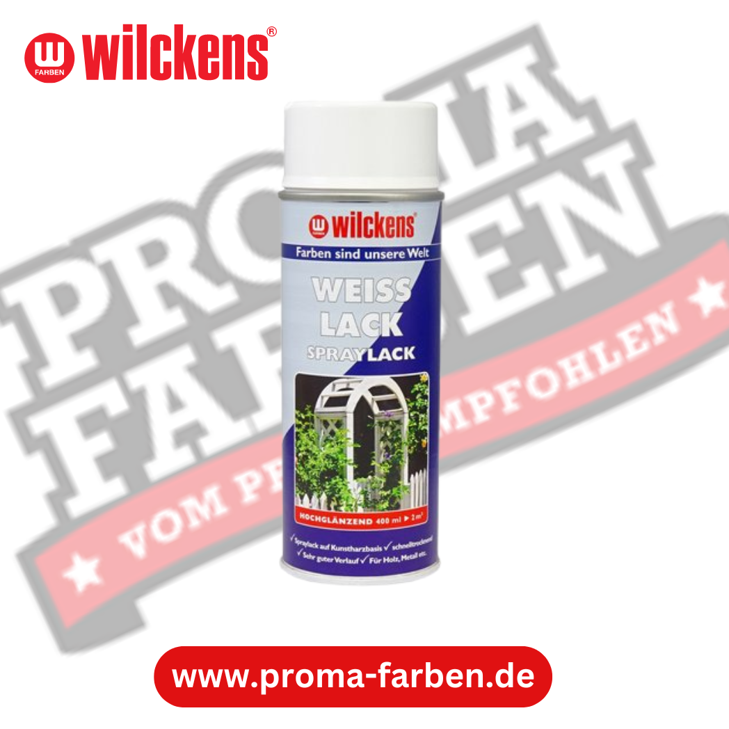 Wilckens Weisslack Spray hochglänzend