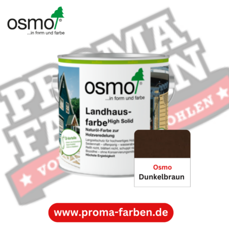 Osmo Landhausfarbe Dunkelbraun online bestellen bei ProMa Farben