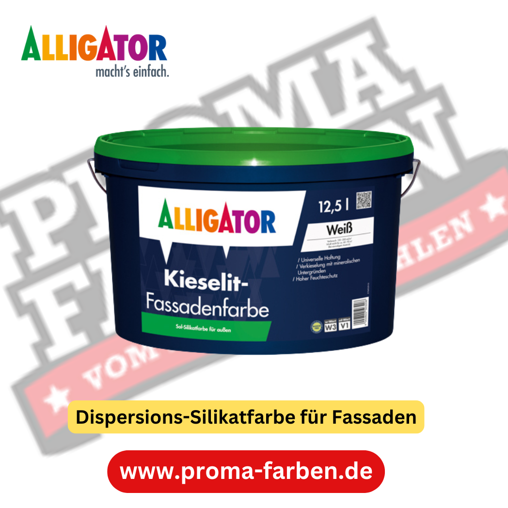 ALLIGATOR Kieselit-Fassadenfarbe 12.5l