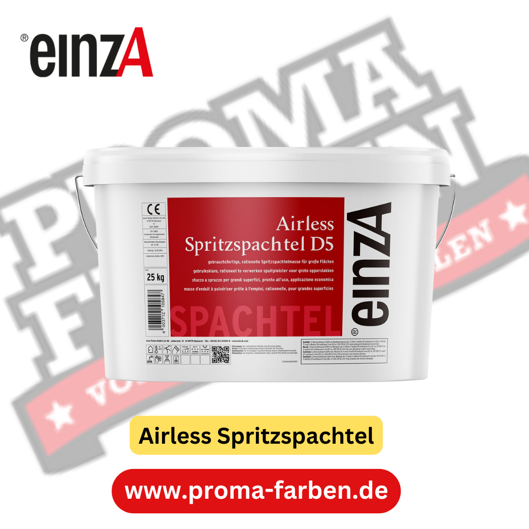 einzA Airless D5 Rollspachtel