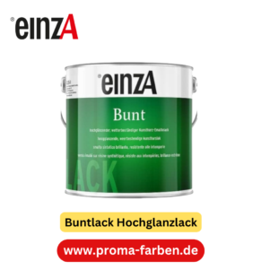 einzA Bunt Hochglanzlack 750 ml weiß – Bild 2