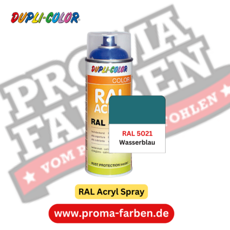 Dupli-Color RAL Acryl Spray RAL 5021 Wasserblau online bestellen bei ProMa Farben