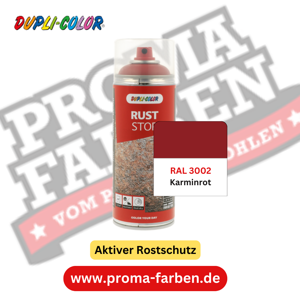 Dupli Color Rust Stop RAL 3002 Karminrot