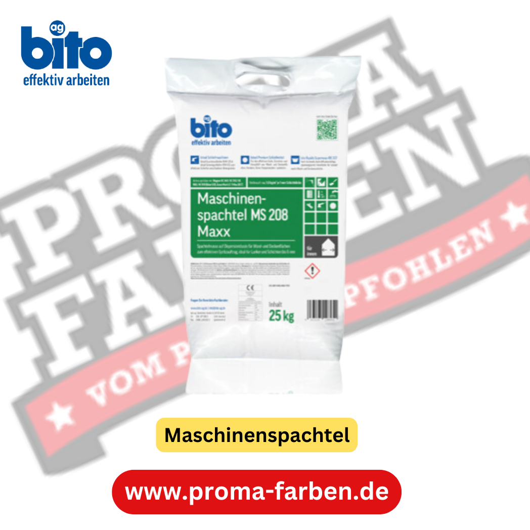 bito Maschinenspachtel Eimer MS 208 MAXX 25kg