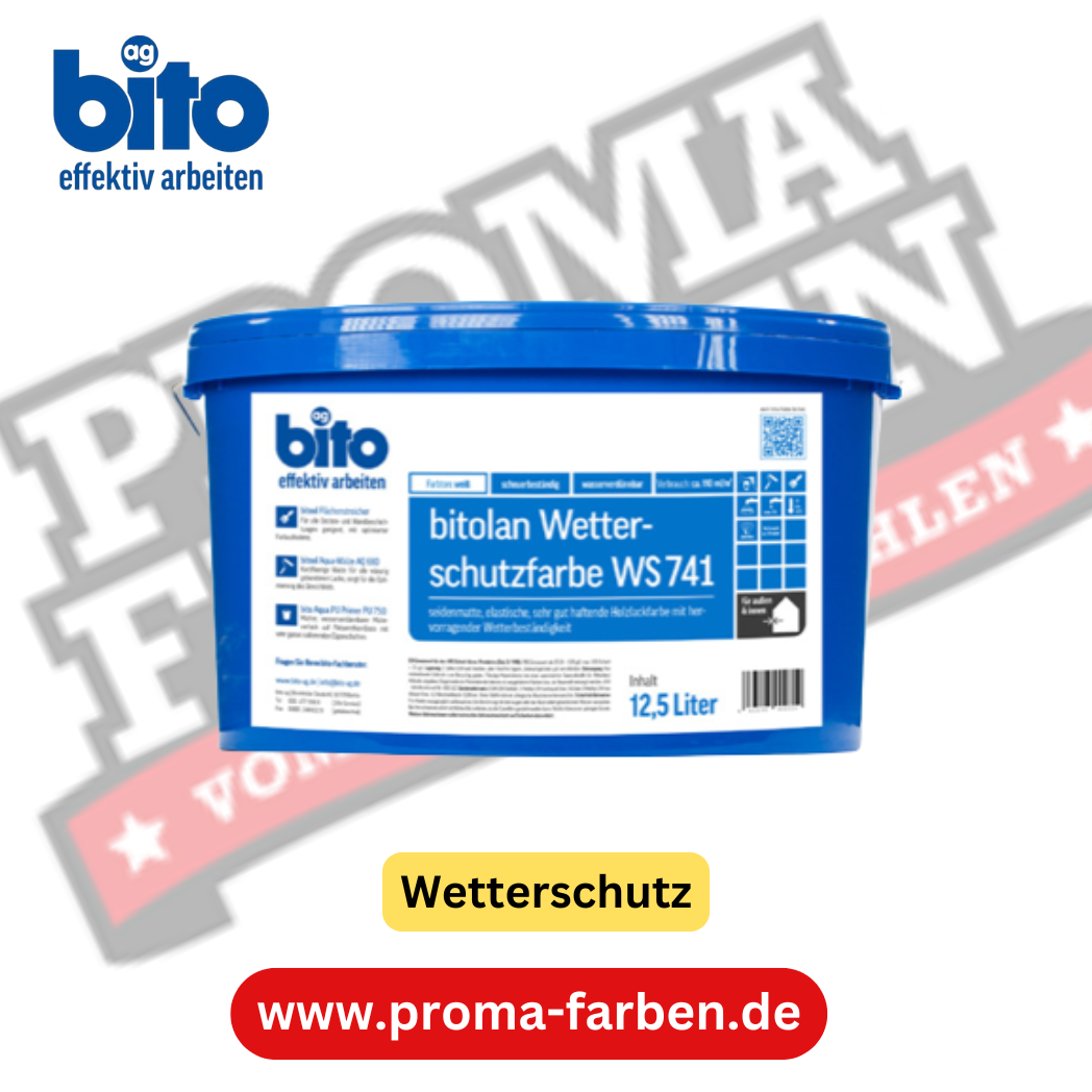 bitolan Wetterschutz weiß WS 741 12.5L