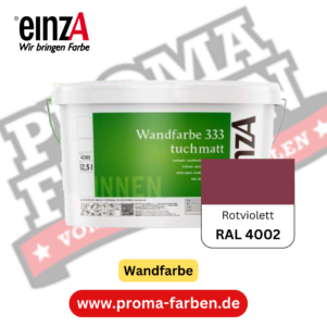 einzA Wandfarbe 333 RAL 4002 Rotviolett online bestellen bei ProMa Farben