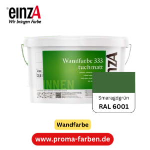 einzA Wandfarbe 333 RAL 6001 Smaragdgrün – Bild 4