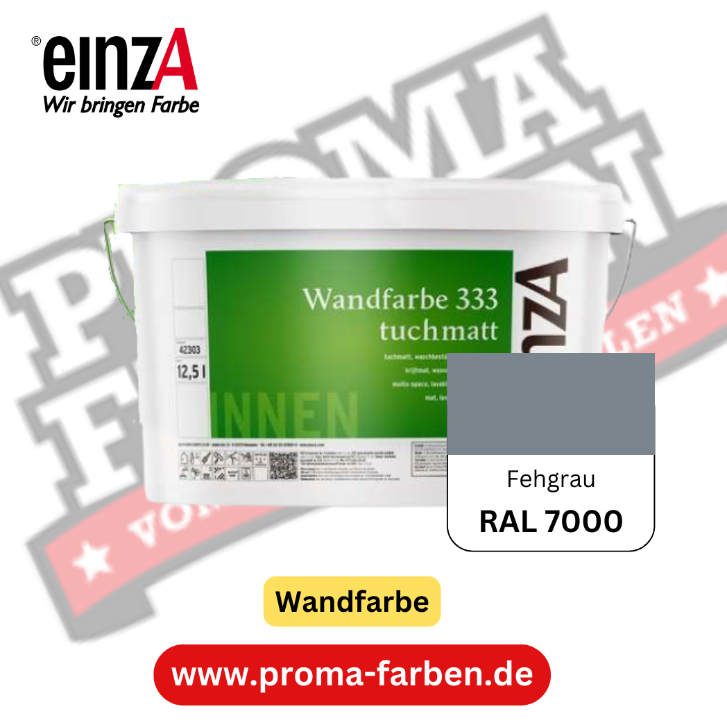 einzA Wandfarbe 333 RAL 7000 Fehgrau einzA Wandfarbe 333 RAL 7000 Fehgrau