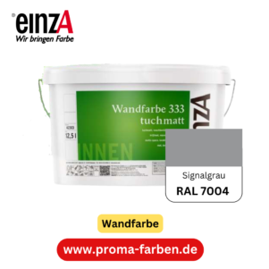 einzA Wandfarbe 333 RAL 7004 Signalgrau – Bild 4