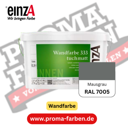 einzA Wandfarbe 333 RAL 7005 Mausgrau online bestellen bei ProMa Farben